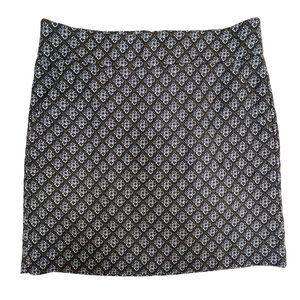 Ann Taylor A-Line Geometric Skirt Size 12P